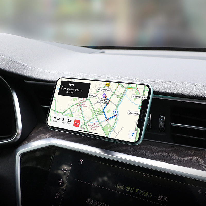 Держатель для телефона HOCO CA65 Sagittarius, магнитный, черный Киев - изображение 2