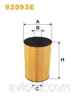 Фильтр масляный двигателя MAN TGA  51055040107 51055040108 51055040122 Луцк