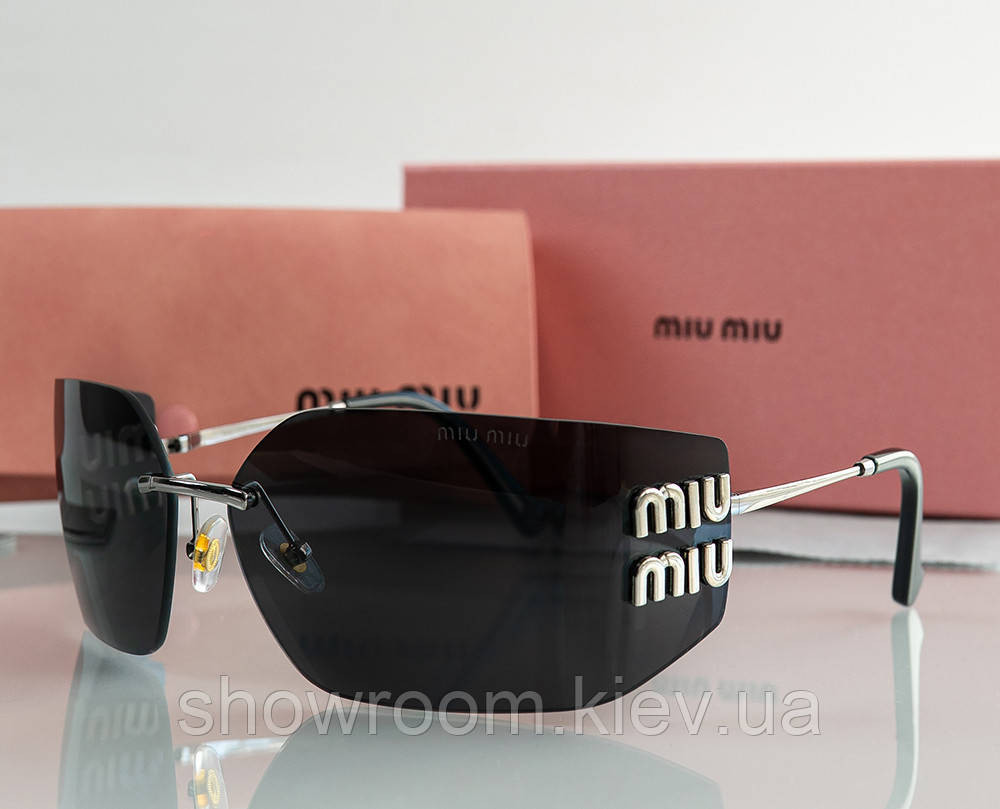 Женские брендовые безоправные очки Miu (16872) Киев - изображение 1