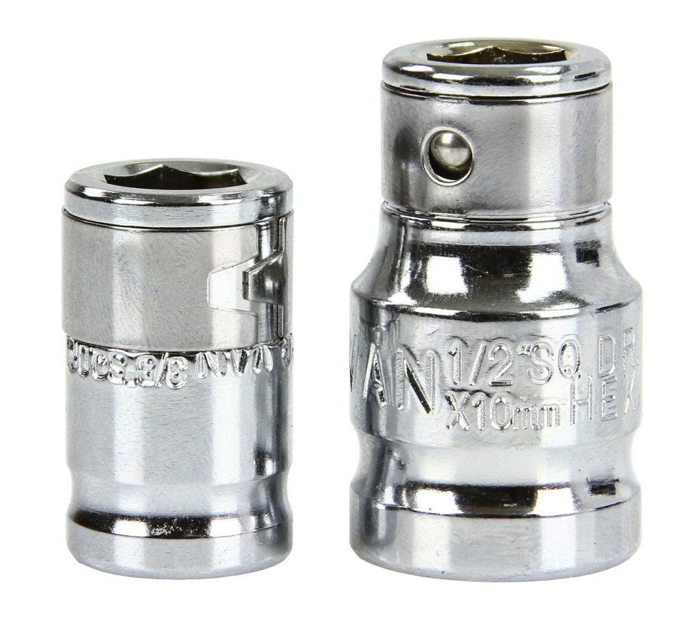 Набор бит для ключей с 2 переходниками 1/2 и 3/8 40 элементов Mar-Pol (M66410) Нововолынск - изображение 6