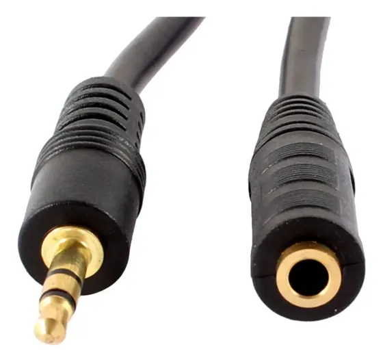 Аудіо кабель 3.5 мм, 1.4 м, для гарнітури та колонок Київ