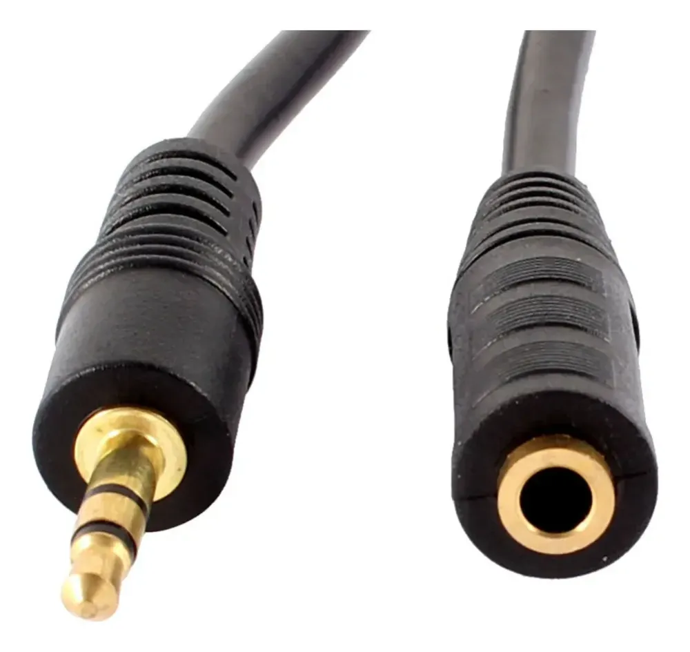 Аудіо кабель 3.5 мм, 1.4 м, для гарнітури та колонок Київ - фото 4