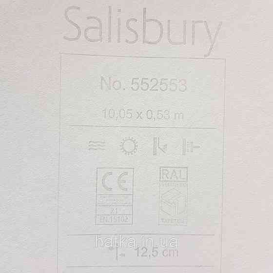 Обои флизелиновые экологически чистые Rasch Salisbury 0.53х10 цветы яркие голубые коричневые белые на сером Киев