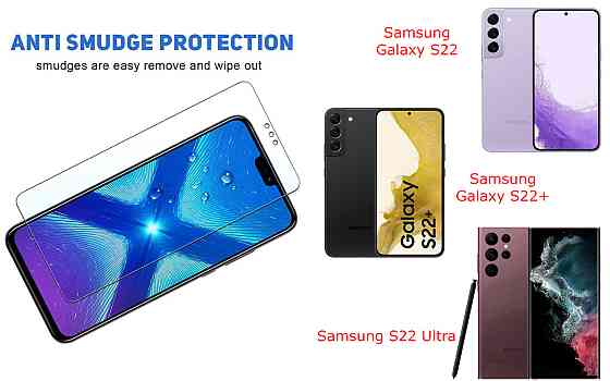 Защитное стекло NeoGlass для Samsung Galaxy S22, S22+, S22 Ultra – ультрапрозрачное и устойчивое Киев