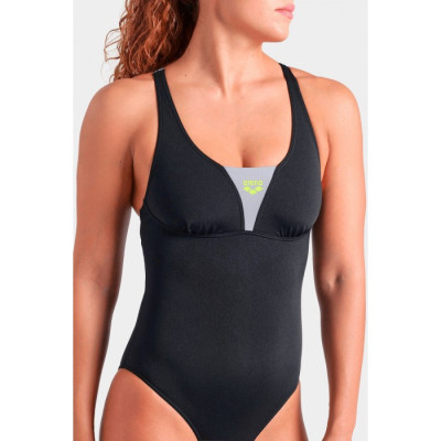 Купальник Arena Swimsuit Control Pro Solid 009073-555 чорний 40 (3468337536581) Вінниця - фото 9