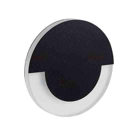 Точковий світильник для підсвітки сходів 220V 3000к Чорний SOLA LED AC B-WW Kanlux Одеса
