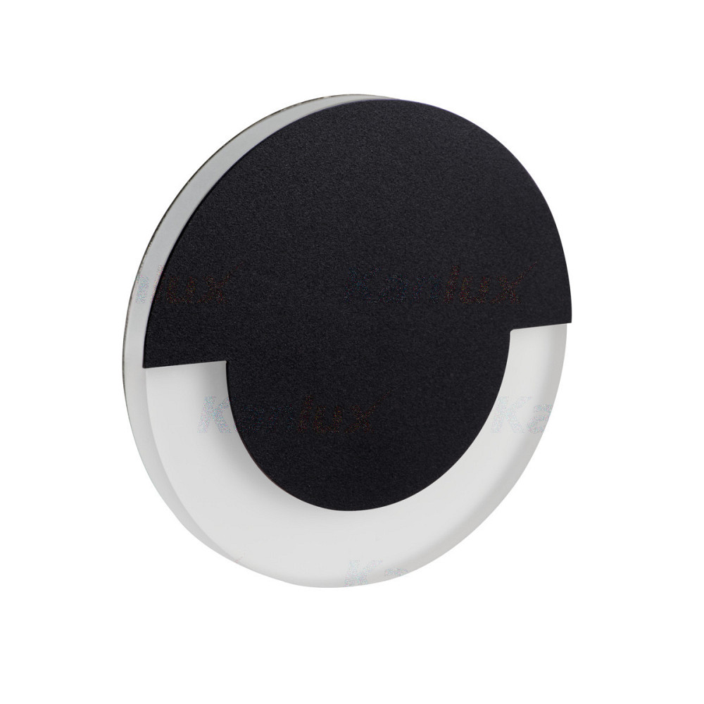 Точковий світильник для підсвітки сходів 220V 3000к Чорний SOLA LED AC B-WW Kanlux Одеса - фото 1