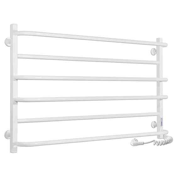 Електричний полотенцесушитель Laris Зебра Практик ЧК6 1000Х600 Е білий Київ