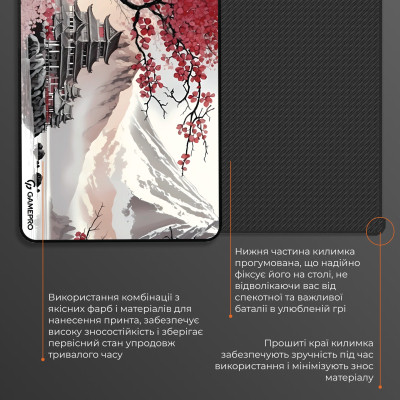 Килимок для мишки GamePro Speed/Control Gray-Pink (MP085JS) Вінниця - фото 5