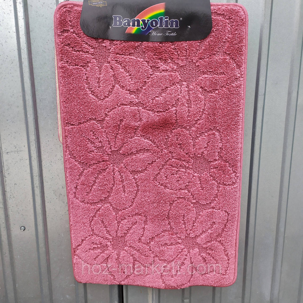 Килимки для ванної та туалету рожевий виробництво Туреччина Харків - фото 7