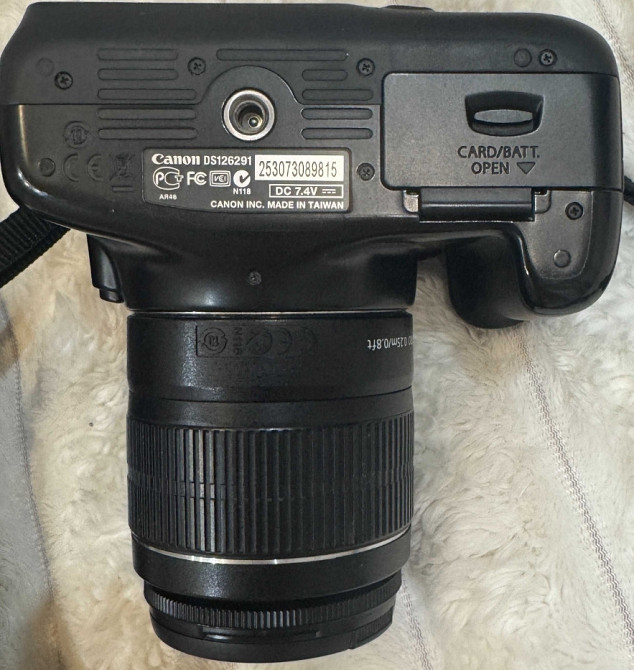 Фотоаппарат Canon EDS 1100D+карта памяти 128GB. Киев - изображение 2