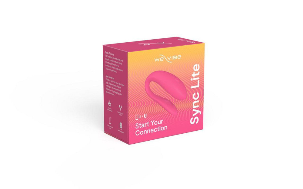 Смарт-вибратор для пар We-Vibe Sync Lite Pink, 10 виброрежимов, можно совмещать с проникающим сексом Sex Aura Киев - изображение 9