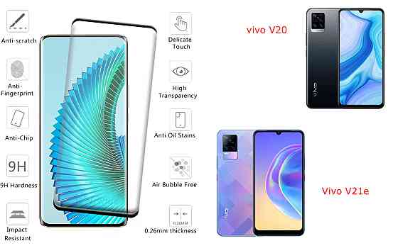 Защитное стекло HyperGlass Pro для vivo V20, Vivo V21e – максимальная чувствительность и защита Киев