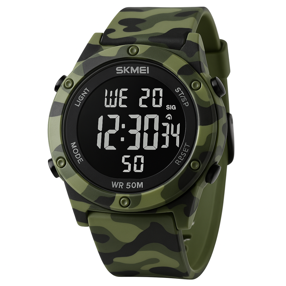 Хороший чоловічий годинник фірма SKMEI, Практичний спортивний чоловічий годинник Спецназ LQ-64 Львів - фото 16