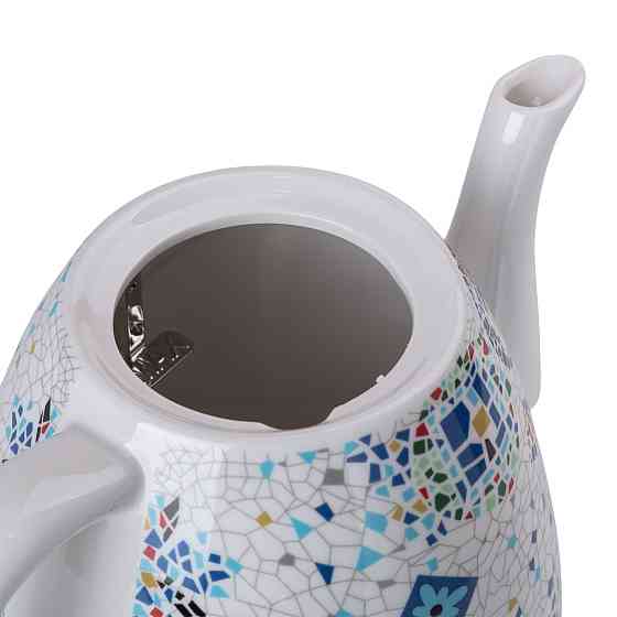 Чайник електричний Sokany SK-09008, 1,5 л, безшумний, білий Київ