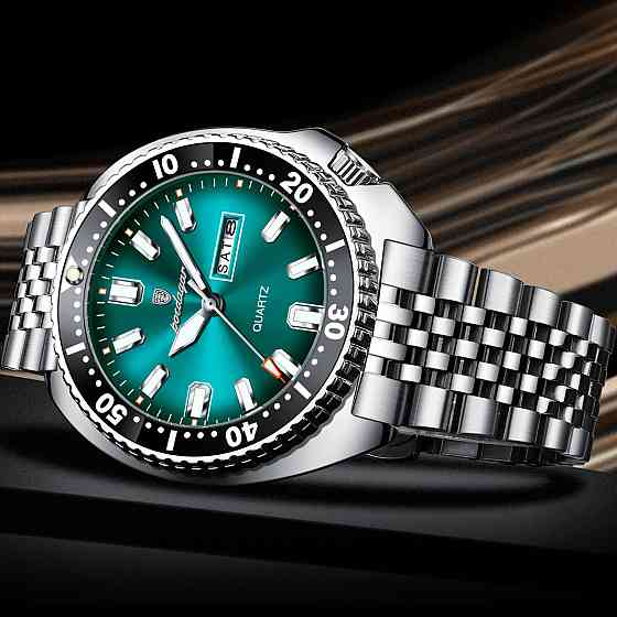 Часы мужские кварцевые Poedagar Stanford Rubber (2 ремешка) Киев