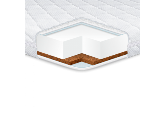 Детский ортопедический беспружинный матрас Kiddy Cocos (Кидди Кокос) ТМ Еurosleep нестандарт за м2 Харьков