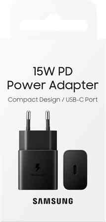 Мережевий зарядний пристрій Samsung 15W Power Adapter (w/o Cable) - Black (EP-T1510NBEGEU) (6972210) Київ