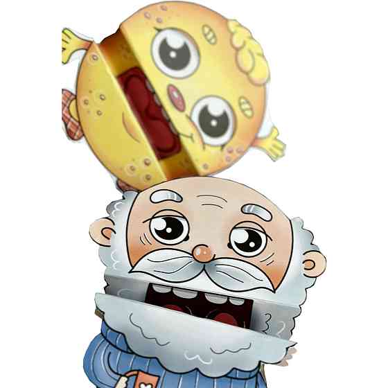 Картонный набор для кукольного театра 