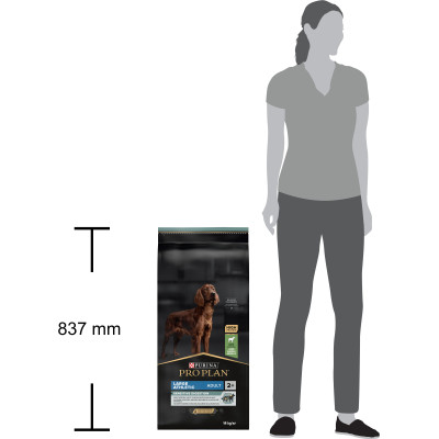 Сухой корм для собак Purina Pro Plan Large Athletic Adult 2+ Sensitive Digestion Для больших пород С ягненком 14 кг (7613035415591) Винница - изображение 5