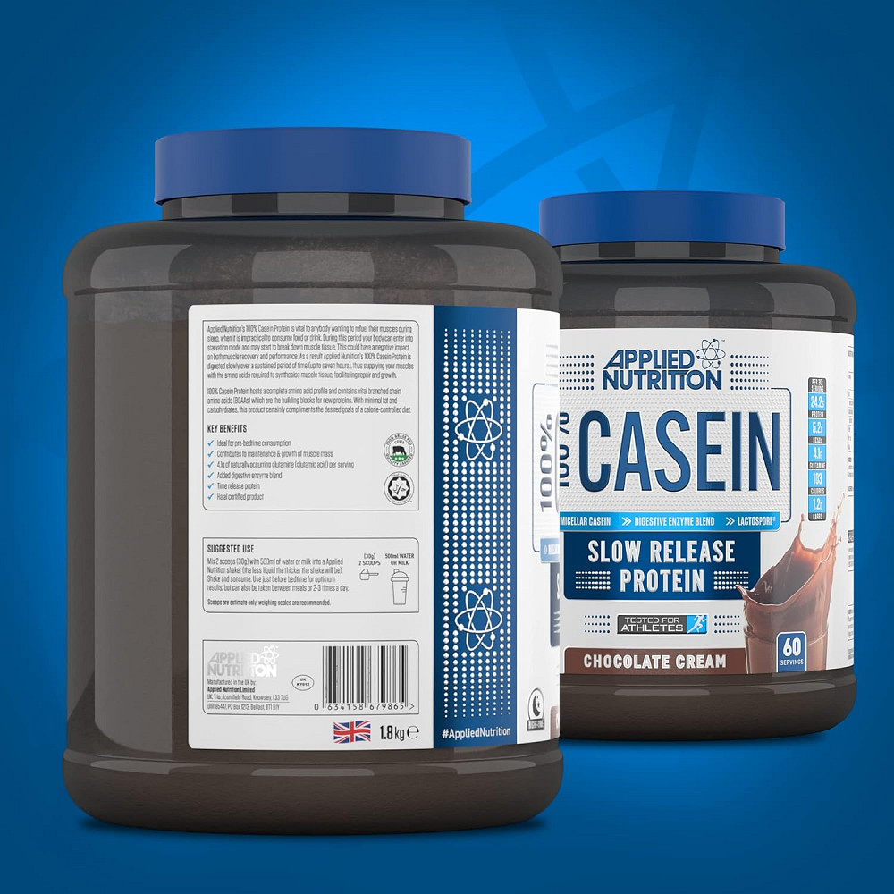 Протеин Applied Nutrition 100% CASEIN 1.8KG (CHOCOLATE) Луцк - изображение 2