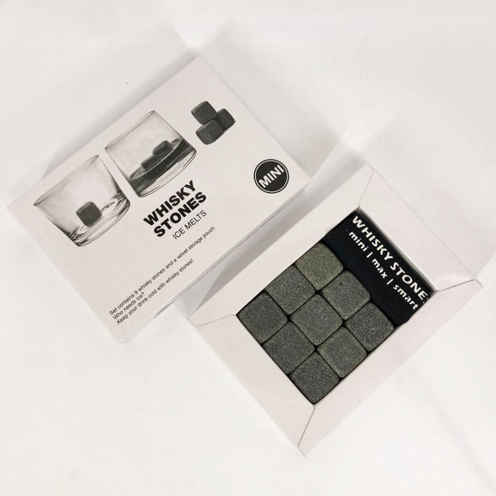 Камни для виски Whiskey Stones из AM-728 стеатита (9шт) Киев - изображение 1