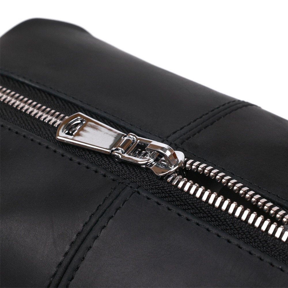 Стильна вінтажна косметичка Shvigel 16397 Чорний Київ - фото 7