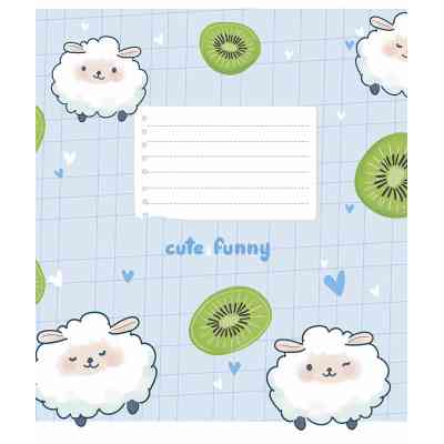 Зошит Школярик 12 аркушів лінія (012-3549L) Вінниця