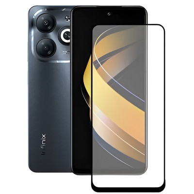 Стекло защитное BeCover Infinix Smart 8 (X6525) Black (710482) Винница - изображение 2