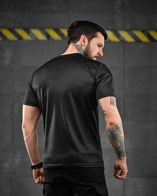Тактическая потоотводящая футболка Oblivion black Defensive ДЛ6588 Одесса - изображение 6