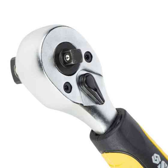 Трещетка двусторонняя с квадратом 1/2