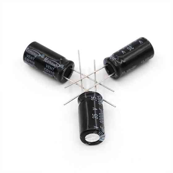 Алюминиевые электролитические конденсаторы 1000мкФ, 10шт Киев