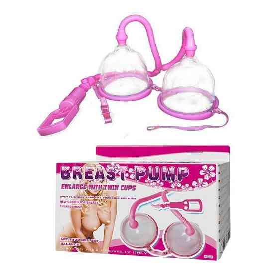 Двойная вакуумная помпа для груди BI-014091-5 Sex Aura Киев