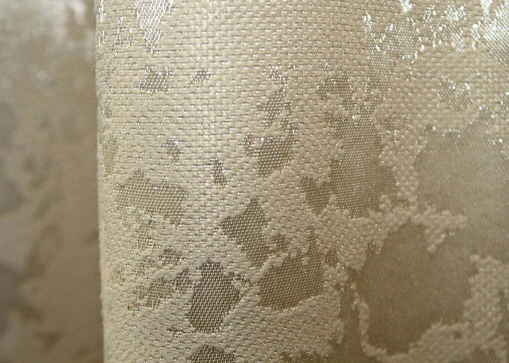 Комплект штор VR-Textil Льон Мармур 200х270 2шт і Тюль 500х270 1270ш-1400т Бежевий з білим 71-123/6 Київ - фото 7
