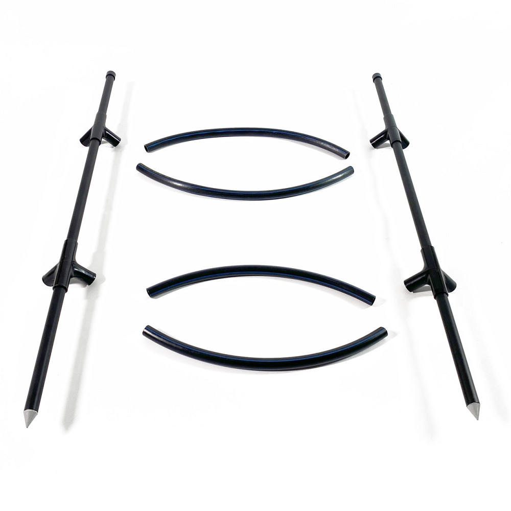 Опора для квітів та рослин Pinta Black. Підпірка для квітів на дачі. Кільцева опора для троянд Бориспіль - фото 7