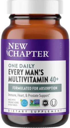Мультивітаміни для чоловіків New Chapter One Daily Multi 72 таб Київ
