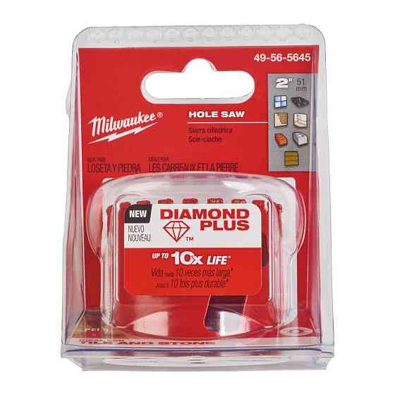 Коронка алмазна Diamond Plus MILWAUKEE, діаметр 51мм (з різьбою) Одеса