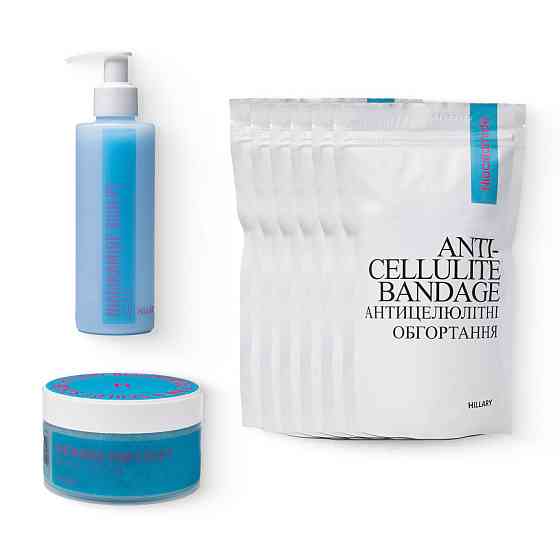 Курс антицеллюлитного ухода в домашних условиях с ниацинамидом Hillary Niacinamide Anti-Cellulite Home Care Киев