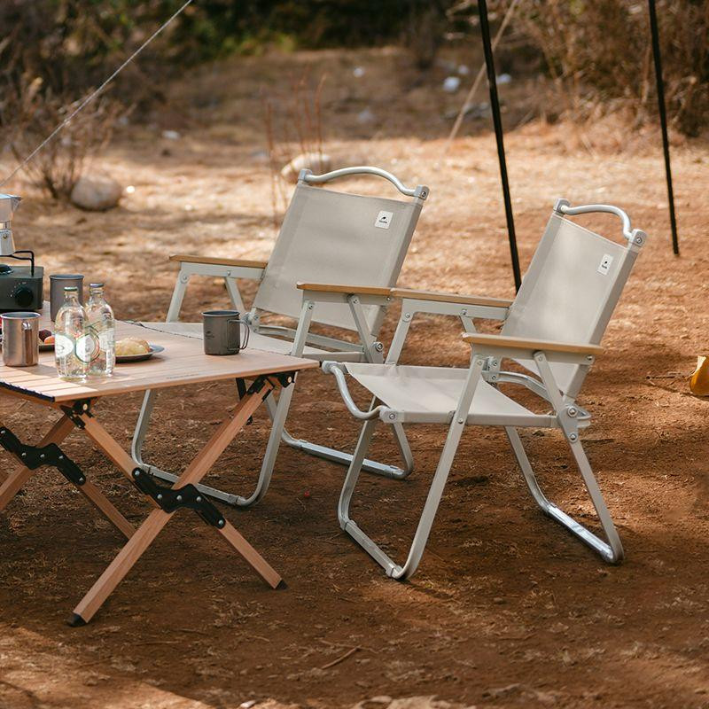 Розкладний стілець Naturehike CNK2300JU012, бежевий Київ - фото 2