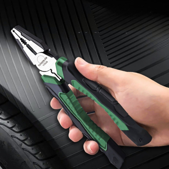 Набір інструментів ручних 3 шт: бокорізи, довгогубці, комбіновані плоскогубці з сумкою для слюсарних робіт, електромонтажних Кам'янець-Подільський