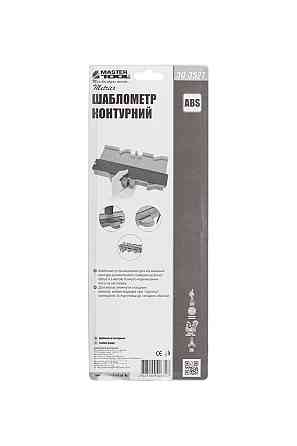 Шаблометр контурный MASTERTOOL 276х100х21 мм 30-3527 Ровно