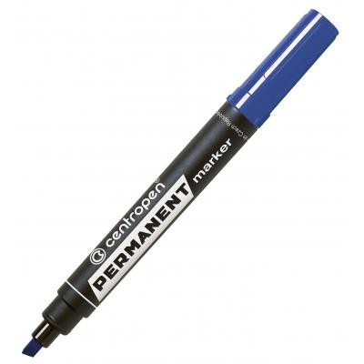 Маркер Centropen Permanent 8576 1-4,6 мм, chisel tip, blue (8576/03) Вінниця - фото 2