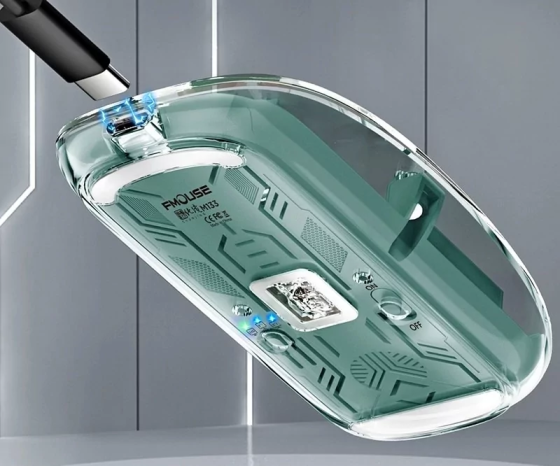 Бездротова миша FMouse M133 2.4 ГГц RGB (акумуляторна) Вінниця