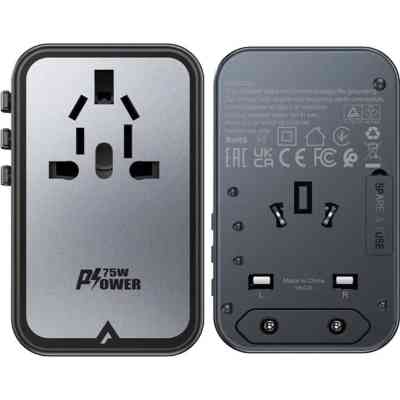 Зарядний пристрій Acefast 5xUSB 75W (3xUSB-C + 2xUSB-A) Gan Z1 Fast Charger (6974316282495) Вінниця