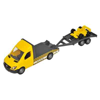 Спецтехніка Tigres Mercedes-Benz Sprinter евакуатор з лафетом (жовтий) (39741) Вінниця