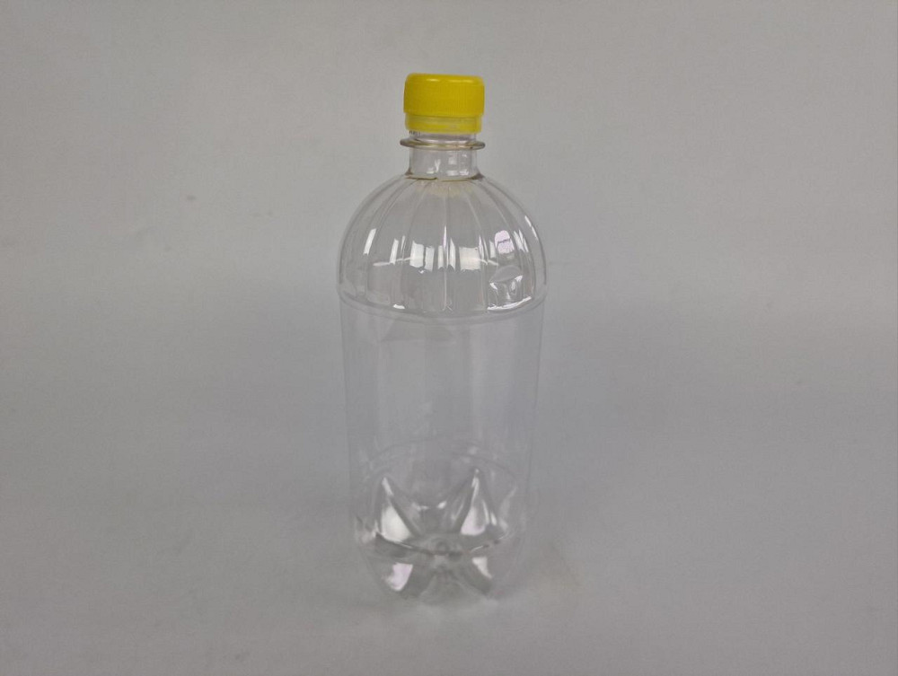 Пластикова пляшка ПЕТ 1,0 л, Ø28 прозора з кришкою (110 шт.) Харків - фото 1
