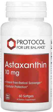 Астаксантин  Protocol for Life Balance  Astaxanthin 10 мг 60 капс Київ