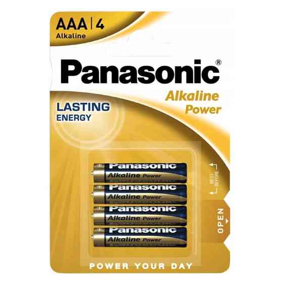 Батарейка Panasonic LR03/AAA Alkaline (4шт) Київ