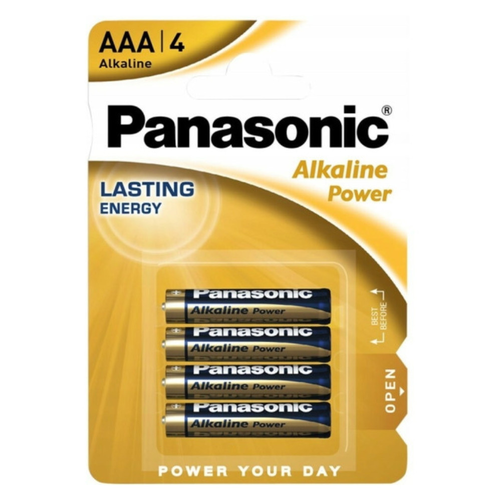 Батарейка Panasonic LR03/AAA Alkaline (4шт) Київ - фото 1