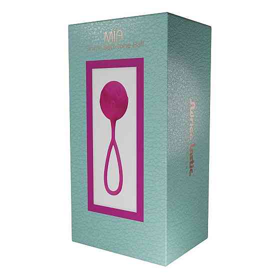 Вагинальные шарики Adrien Lastic Geisha Lastic Balls Mía Magenta (L), диаметр 4 см, масса 42 г Sex Aura Киев